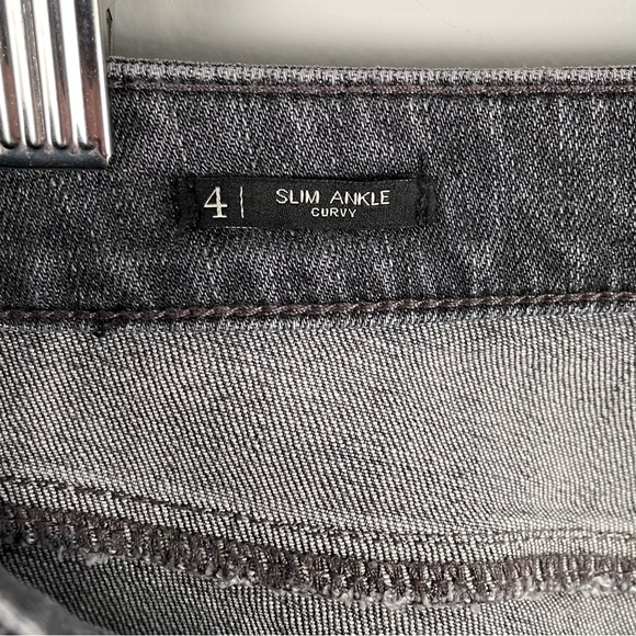 TALBOTS SLIM ANKLE JEANS - NOIR WASH - CURVY FIT | Size: 4 - Picture 9 of 10